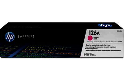 HP 126A Magenta Original LaserJet Toner Cartridge (CE313A) HP 126A Magenta Original LaserJet Toner Cartridge (CE313A)